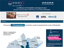 Tablet Screenshot of montpellierimmo9.com